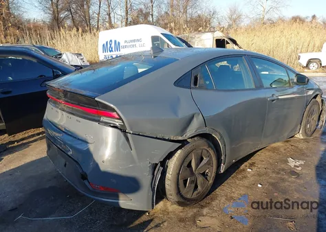 2024 Toyota Prius Le from USA, damaged, VIN JTDACAAUXR3026572